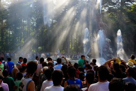 Imagen Patrimonio Nacional cancela la temporada de fuentes de La Granja ante la escasez de agua